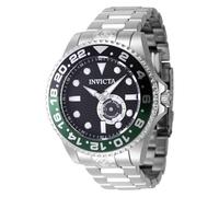 Invicta Grand Diver 47296 Herren Uhr - Wasserdicht - Analog - Automatikuhr - Edelstahl mit schwarzen zifferblat - 47mm
