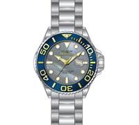 Invicta Grand Diver Herren-Armbanduhr Wasserdicht Analog Quarzwerk Edelstahl mit Perlmutt-Zifferblatt 52mm 49157