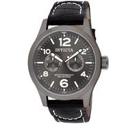 Invicta I-Force 10492 Herren Uhr - Wasserdicht - Analog - Quarzuhrwerk - Edelstahl mit grauen zifferblat - 48mm