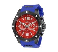 Invicta I-Force Herren-Armbanduhr, 50 mm, Edelstahl, Silikon, Quarzuhr, Schwarz (Modell: 34020)