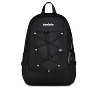 Invicta Invict-Act Smart Schulrucksack, Schwarz, Doppelfach mit PC-Tasche und Trinkflasche, 23 l, für mittlere und obere Schule, Rucksack für Mädchen und Jungen