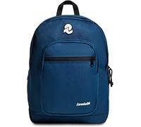 Invicta Jelek Einfarbiger Rucksack - Schule und Freizeit - Doppelfach - PC-Tasche