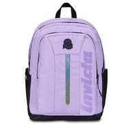 Invicta Jelek Up Schulranzen, Tagesrucksack, Rucksack mit Trinkflaschenfach, Laptopfach, Extra Platz - 38 LT - Unisex, für Schule, Sport und Freizeit, Uni, lila - Mädchen Jungen