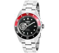 Invicta Pro Diver 20435 Herren Uhr - Wasserdicht - Analog - Automatikuhr - Edelstahl mit schwarzen zifferblat - 40mm