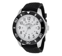 Invicta Pro Diver 43629 Herrenuhr Wasserdicht Analog Quarz Edelstahl mit weißem Zifferblatt 45mm