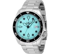 Invicta Pro Diver 48883 Herren Uhr - Wasserdicht - Analog - Quarzuhrwerk - Edelstahl mit blauen zifferblat - 46mm