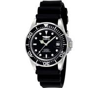 Invicta Pro Diver 9110 Herren Uhr - Wasserdicht - Analog - Automatikuhr - Edelstahl mit schwarzen zifferblat - 40mm