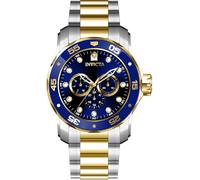 Invicta Pro Diver - SCUBA 45724 Quarz Herrenuhr - 48mm, Silber, 48