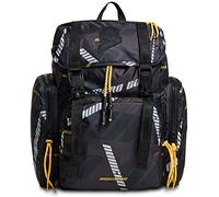 Invicta Rucksack aus nachhaltigem Stoff, Praktisch & Unisex, mit Laptopfach bis 14'', Büro, Uni, Arbeit; Reise, Sport&Freizeit; italienisches Design, MONVISO X URBAN, schwarz