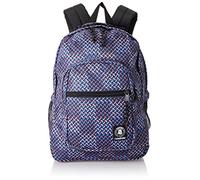 Invicta RUCKSACK JELEK aus nachhaltigem Stoff, Backpack mit Trinkflaschenfach, Laptopfach, Extra Platz - 38 LT - Unisex, für Schule, Sport und Freizeit, italienisches Design, violett