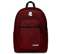 Invicta Schulrucksack JELEK FANTASY, Rot - Doppel-Rucksack - PC-Tasche, Trinkflaschentasche, Organizer innen - Schulrucksack für Jungen, Freizeitrucksack - Eco Material, bordeaux, 32 x 43 x 25 cm,