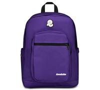 Invicta Schulrucksack JELEK Fantasy, Violett - Rucksack mit zwei Fächern - PC-Tasche, Trinkflaschentasche, Organizer - Schulrucksack für Jungen, Freizeitrucksack - Eco Material, violett, 32 x 43 x 25