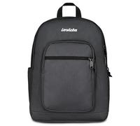 Invicta Schulrucksack Jelek, Grau, Doppelfach mit PC-Tasche und Trinkflasche, 34 l, für mittlere und obere Schule, Rucksack für Jungen und Mädchen, grau, Taglia Unica