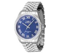 Invicta Specialty 47399 Herren Uhr - Wasserdicht - Analog - Quarzuhrwerk - Edelstahl mit blauen zifferblat - 43mm