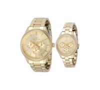 Invicta Specialty 49960 Uhr - Wasserdicht - Analog - Quarzwerk - Edelstahl mit goldenem Zifferblatt - 42mm