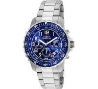 Invicta Specialty 6621 Herren Uhr - Wasserdicht - Analog - Quarzuhrwerk - Edelstahl mit blauen zifferblat - 45mm