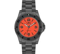 INVICTA Specialty 69719 Herrenuhr, wasserdicht, Analog, Quarzwerk, Edelstahl mit schwarzem Zifferblatt, 40 mm