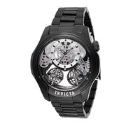 Invicta Specialty Herren 46 mm Edelstahl schwarz schwarzes Zifferblatt PC21AF Quarz