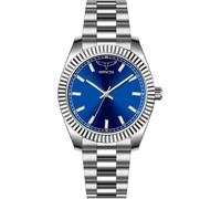 Invicta Specialty Herren Armbanduhr Wasserdicht Analog Quarzwerk Edelstahl mit blauem Zifferblatt mm 69015