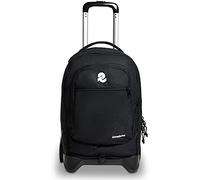 Invicta TROLLEY NEW PLUG PLAIN,Rucksack mit Trolleyfunktion,Schulranzen mit Rollen, 3 in 1, Abnehmbarer Rucksack, nachhaltige Materialienfür SchuleReisen&Freizeit, Mädchen&Jungen, schwarz Invicta Jet