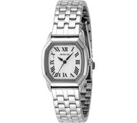 Invicta Wildflower 48957 Damen Uhr - Wasserdicht - Analog - Quarzuhrwerk - Edelstahl mit silbernen zifferblat - 27mm