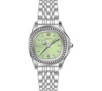 Invicta Wildflower Damen Armbanduhr Wasserdicht Analog Quarzwerk Edelstahl Grün 31mm 69389
