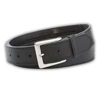 INVIDA Geldgürtel Herren mit Geheimfach, Tresor Gürtel, MADE IN GERMANY, 100% RINDLEDER, Geldversteck, Reisegeldgürtel, Leder Gürtel mit Reißverschluss, Schwarz, 4cm Breite, 115cm Bundweite