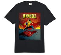 Invincible & Omni-Man Bloody Reflection Poster Comfort Colors Adult Heavyweight T-Shirt