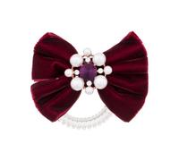 Invisibobble British Royal Bowtique Haargummi Farbton rot