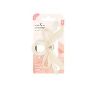 invisibobble Haarspange Clipstar Ballet Core Größe L – weiße Schleife & Perlen – 1 St.