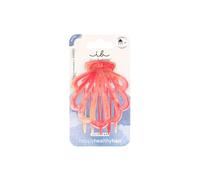 Invisibobble Clipstar Coral Hug Haarklammer Damen Koralle flach druckfrei | Haarspange für dickes Haar - haarschonend für Yoga, Reisen & Schlafen - Hair Claw, weicher Haarschmuck, Sommer, Alltag, L