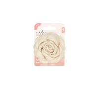 invisibobble Clipstar Spring Rose (1 Stück) - Haarspange Damen & Mädchen mit 3D-Blume in Weiß - Große Haarklammer für dünnes Haar - Romantisches Haaraccessoire für Hochsteckfrisuren & Alltagslooks