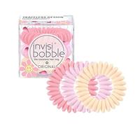 invisibobble Dreamin' I Haarspirale im Retro-Stil, 3 Spiralen in Pink, Lila und Gelb, für Mädchen, Frauen I Design in The Heart München