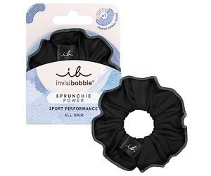 invisibobble Haargummi Schwarz Scrunchie Power Black Panther, Haargummis starker Halt für den Sport, Scrunchies Grau Schwarz, designed im Herzen Münchens