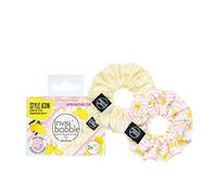 invisibobble Haargummi Set Fruit Fiesta #GNTM Scrunchie Pastell I 2x Haargummis Rosa und Gelb für Mädchen & Damen I Scrunchies Gestreift I designed im Herzen Münchens