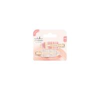 invisibobble Haarklammer Damen (2x) Nahtlos - Haarspange mittelgroß Weiß Orange Lila trendy - Clipstar GRWM Styling Get Ready With Me - Hair Claws Make-up Skincare Haarschmuck verspielt Größe M