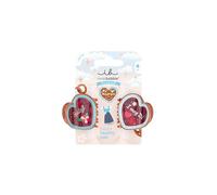 invisibobble Haarklammer Damen (2x) Oktoberfest - Haarspange Lebkuchenherz Wiesn Dirndl trendy - Clipstar Liabs Herzl verspielt - Hair Claws I mog Di Spatzl Trachten Haarschmuck Mädchen Größe S