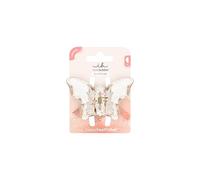 invisibobble Haarklammer Damen Schmetterling Haarspange Groß Mädchen rosé | Clipstar Diamond Butterfly - Hair Claw rosé transparent für dünnes Haar - verspielter Haarschmuck, Geschenk Mädchen, Größe L