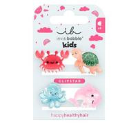 invisibobble Haarspange Mädchen Kinder (4x) - Haarklammer Unterwasser Meer Ozean süß - Clipstar Kids Ocean Friends bunt verspielt - Hair Claws Kindergarten Schule Haarschmuck Geschenk
