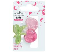 invisibobble Haarspange Mädchen Kinder Rosa - Haarklammer Kirsche Rot süß verspielt feines Haar - Clipstar Kids Cherrylicious Erdbeere - Hair Claw Kindergarten Schule Haarschmuck Geschenk