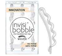 Invisibobble Haarspangen Crystal Clear I 3x Haarspangen transparent für Mädchen und Damen I starker Halt und haarschonend, ohne Metall I das Original, designed in Herzen Münchens