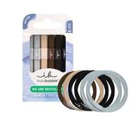 invisibobble Hair TIE THIN Delicate Sustain (6 Stück) - Nahtlose Haargummis für Damen & Mädchen - Fester Halt bei Sport & Freizeit - Recycled & haarschonend - Für dickes & dünnes Haar geeignet