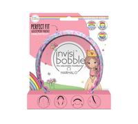 Invisibobble Kids Hairhalo Haarreif Rosa I 1x verstellbarer bunter Haarreifen Mädchen, weich, haarschonend und bequem I das Original designed im Herzen Münchens