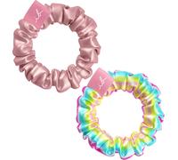 invisibobble Kids Too good to be blue, Bunter Scrunchie & Spiralhaargummi für Kinder, Maximaler Halt, Sanft zum Haar, Mädchen Haargummi, 2 Stück