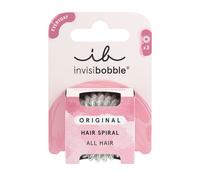 invisibobble Haargummi Damen (3x) Glänzend - Original Spiralhaargummi Galactic Glow Milky - Zopfgummi Matt Schimmer ohne Abdruck - HairLoveTech kein Knick Haarband elegant Haarschmuck