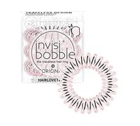 invisibobble Original Haargummis Mädchen I 3x Rosa Haargummi Spirale Durchsichtig Damen I Zopfgummi designed im Herzen Münchens