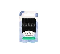 invisibobble 5 Haargummis Schwarz Damen & Mädchen | Zopfgummi Haarschonend | Haarband Anti Frizz & Ohne Abdruck | Stylischer Haargummi für jeden Haartypen | 5 Stück