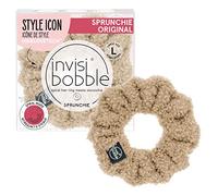 invisibobble Scrunchie Teddy I 1x Haargummi Plüsch Scrunchies super süß I Elastisches Haarband für Damen & Mädchen I Haarschmuck Flauschig