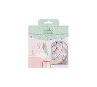 invisibobble SET Oasis Violet Spa Curler (3 Stück) - Lockenset über Nacht für natürliche Locken ohne Hitze - Locken Set für Kinder & Erwachsene - Schonendes Styling für sanfte Naturlocken