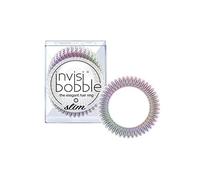 Invisibobble Slim Haargummis Vanity Fairy, 3x Dünne für Mädchen und Damen, eleganter Look und starker Halt, designed im Herzen Münchens, Regenbogen, 3 Stück (1er Pack)